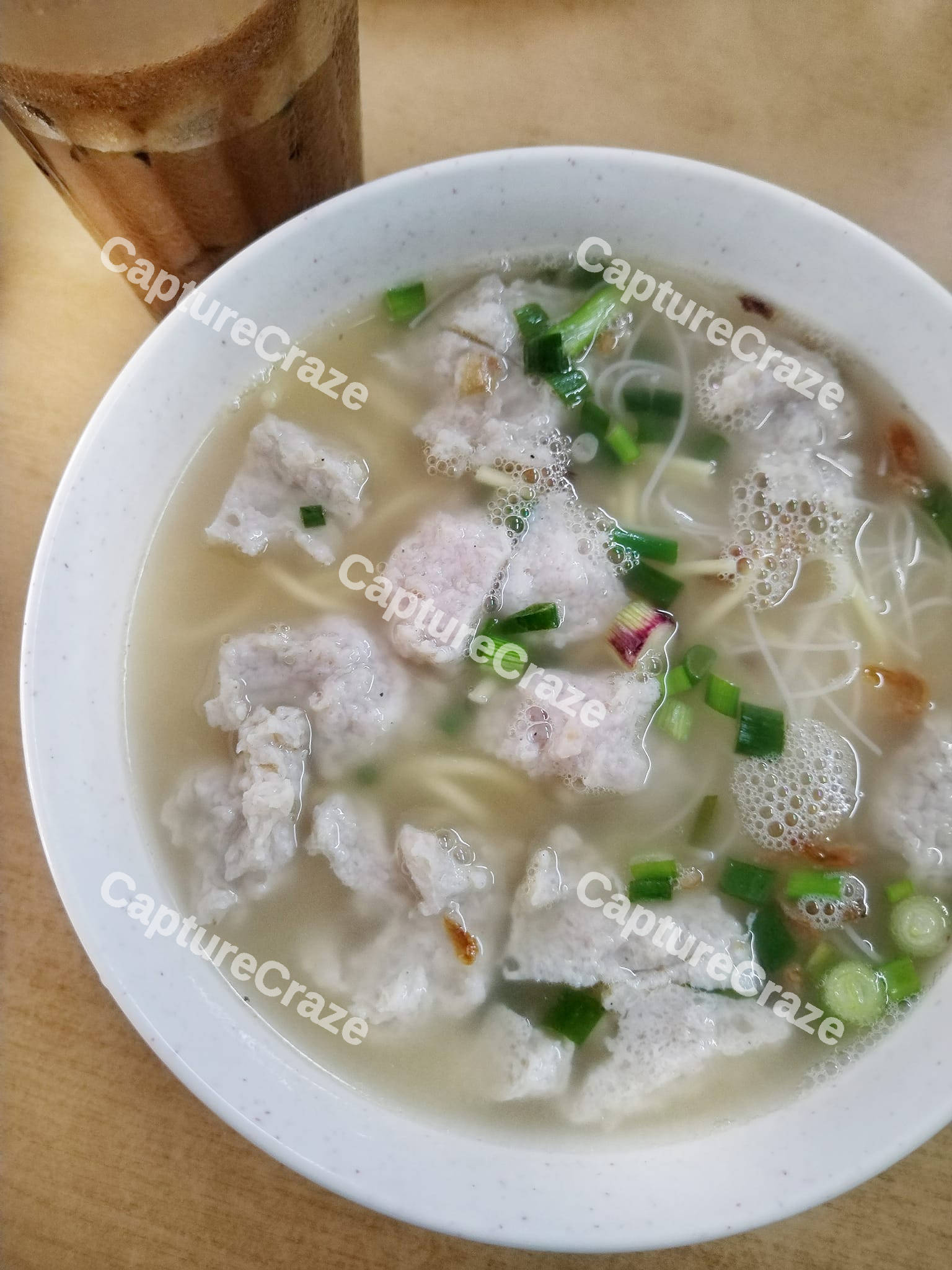 Fishball soup
